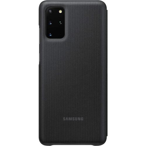 Samsung Galaxy S20  Plus Case, LED Wallet Cover - Black