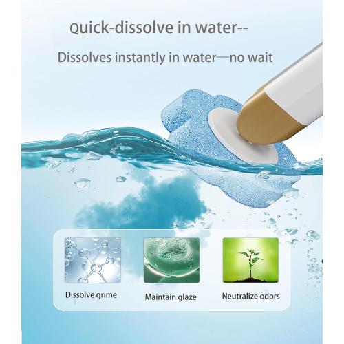 Disposable Toilet Brush with 48 Refill Heads and Holder– Includes Storage Caddy&Toilet Bowl Wand, Wall-Mount Scrubbing Toilet Brush Bathroom Cleaning Kit (1 Wand 48 Refills)