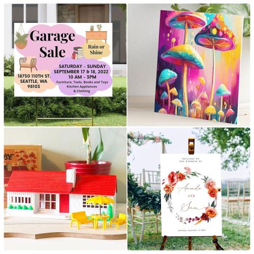 Corrugated Plastic Board 24x36 inch - 4 Pack White Plastic Poster Board, 3/16'' (5MM) Thick Blank Board, Waterproof Sheets for Indoor & Outdoor Use, Displays