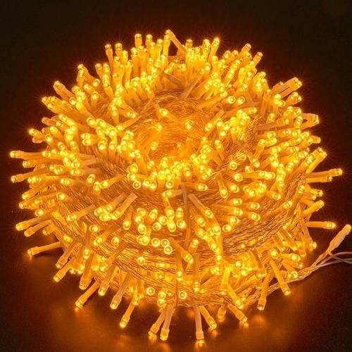 String Lights Battery Operated, 33 Ft 80 LED Christmas Lights