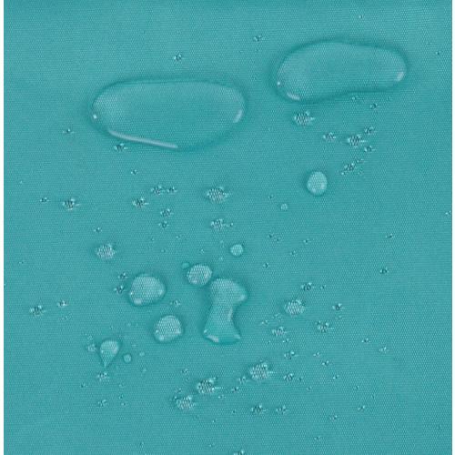 Outdoor Seat Cushion Cover Water Repellent Square Chair Cushion Cover-Only Cover Teal (2 Covers)