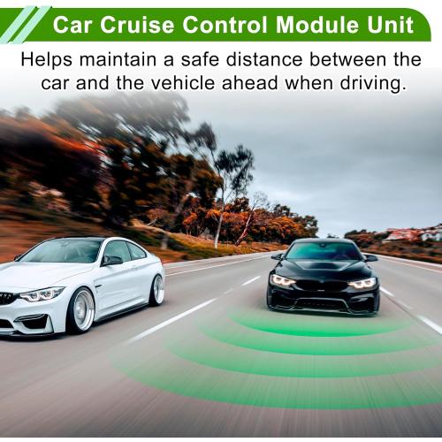 No.8816208060 Cruise Control Distance Radar Sensor for Toyota Sienna 2021-2024 Black Automotive Car Cruise Control Module Unit Plastic,Metal 1 Pcs