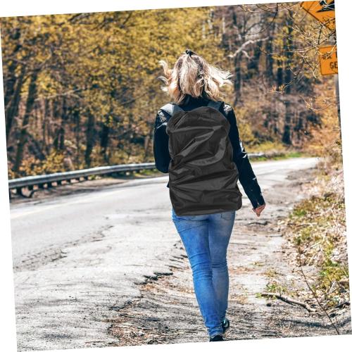 Waterproof Backpack Rain Cover Rainproof Anti- Cover for Hiking Camping Traveling Lightweight Reusable Outdoor Backpack Protector Fits 17.32 X 15.74 X 0.39 in Backpacks
