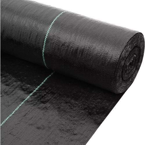 Doniks 13x65ft Driveway Fabric,5OZ Commercial Heavy Duty Weed Barrier Fabric, Garden Landscape Fabric,French Drain Fabric for Erosion Control,Landscape Fabric,Weed Barrier,Construction Projects