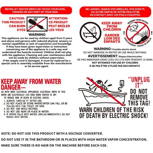 Hair Dryer Brush Blow Dryer in One, Upgraded 4 in 1 Hair Dryer and Styler Volumizer with Negative Ion Anti-frizz Ceramic Titanium Barrel Hot Air Hair Straightener Brush