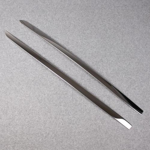 Beautost Fit for Toyota Highlander 2020 2021 2022 2023 2024 2025 2026 Windshield Side Beveled Window Cover Trim Stainless Steel