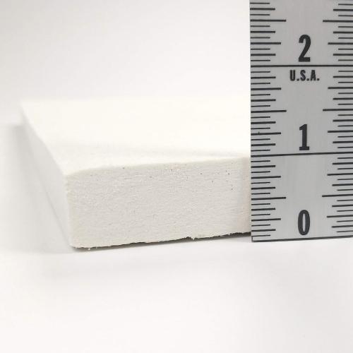 Size 1/2 x 24 x 36 Lynn Manufacturing Ceramic Fiber Board Insulation, 2300F-Rated, for Boiler, Stove, Forge, Kiln, Baffle Board, 1019