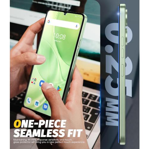 Orzero (3 Pack) Tempered Glass Screen Protector Compatible for UMIDIGI G9 5G / G9A / G9C / G9T, Protector De Pantalla Anti-Scratch 9 Hardness High Definition Bubble-Free
