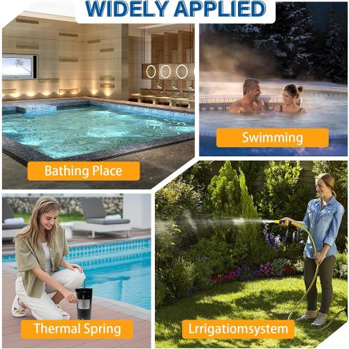 UST1102 1 Hp Up-Rated Swimming Pool Pump Motor Replacement for Century, A.O. Smith, Hayward, Super II, 115/230V Pool Motor with Seal Kit Replace Super Pump SP2607X10 56J Frame, 3450RPM, Max-Flow Pump