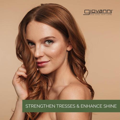 GIOVANNI Tea Tree Triple Treat Invigorating Shampoo - Cooling Peppermint, Eucalyptus & Rosemary, Helps Strengthen & Rejuvenate Hair & Scalp, Salon Quality, Paraben Free, Tea Tree Shampoo - 8.5 oz