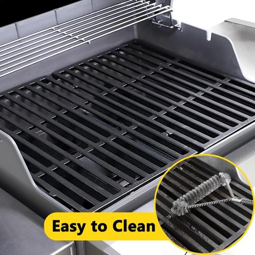 Spirit Grill Parts 7635 Flavorizer Bars 7637 Grill Grates Replacement for Weber Spirit & Spirit II 200 Series with Front Control, Spirit E-210 E-215 E-220 S-210 S-220 Spirit II E-210