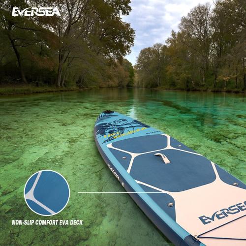 Size 11 ft Stand-Up Paddle Boards, 11 ft Inflatable Paddle Board with Camera Bracket, 3 Main Fin, 33 in Wide Stable All-Around Paddleboard for All Levels of Players
