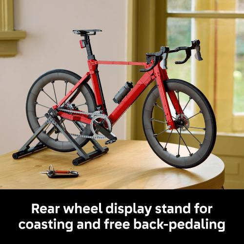 LEGO Icons Road Bike - Building Set for Adults, Ages 18  - Model Racing Bike with Realistic Details - Home Office or Desk Decor - Gift for Birthdays - 11380