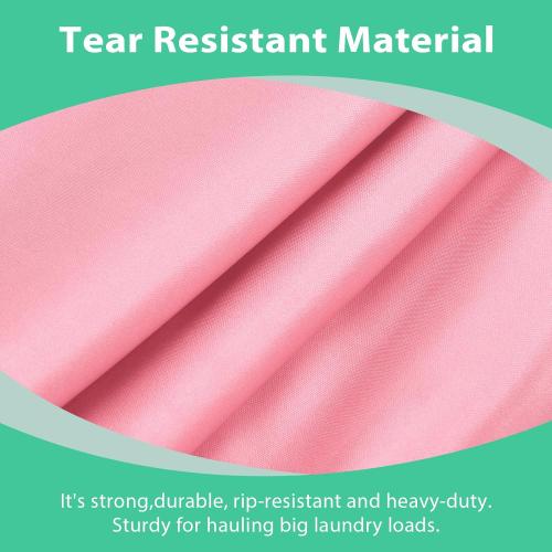 PASHOP Travel Laundry Bags, 2 Pack Waterproof Wet Dry Bags for Dirty Clothes Bags, Washable Camp Laundry Bag Sleepaway Suitable for Traveling