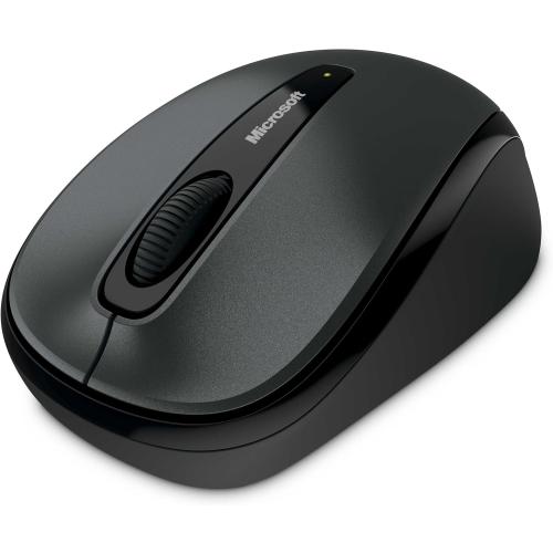 Microsoft Wireless Mobile Mouse 3500 - Loch Ness Gray. Comfortable design, Right/Left Hand Use, Wireless, USB 2.0 with Nano transceiver for PC/Laptop/Desktop, works with for Mac/Windows Computers