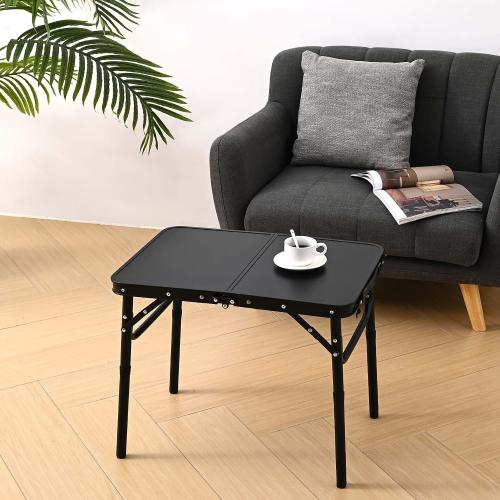 YihuiKo Folding Picnic Table with Storage Net, Lightweight Portable Table