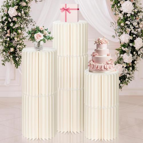 Cylinder Stands for Party, 7pcs Cilindros Para Fiestas Cake Pedestal Stand for Party