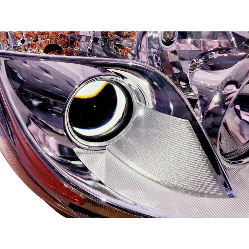 Replacement Passenger Right Side Headlight Chrome Trim With Projector Low Near Beam Headlamp Assemble Complete for Kenworth T680 2013-2020