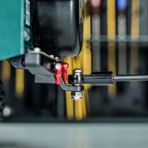 INJORA RC Trailer for Hauling Behind Car - Metal Hitch Mount Trailer for 1/18 RC Crawler TRX4M Defender Bronco K10 High Trail F150, 543g/each