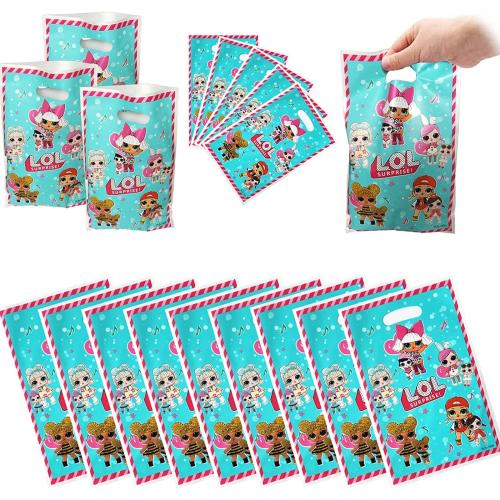 Ananju 30pcs Children Birthday Party Gift Bags Candy Bags Goody Bags Children Birthday Party Supplies Decorations (2pk)