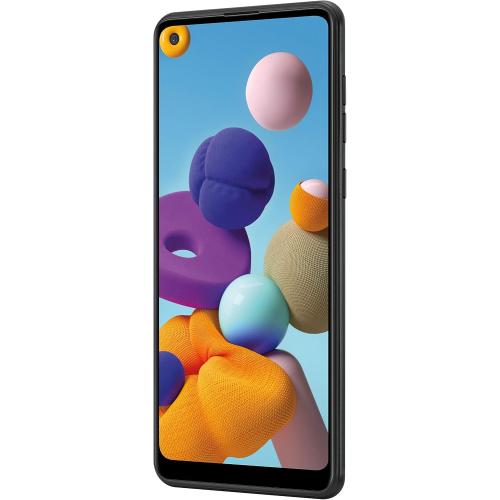Samsung Galaxy A21, 32GB, Black - Unlocked
