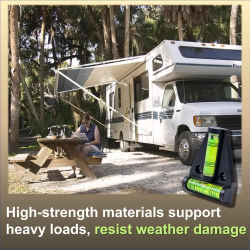 6Pcs T Type RV Levelers: Must-Have Camper Accessories for Travel Trailers | RV Essentials Sale - Perfect for Inside & Leveling