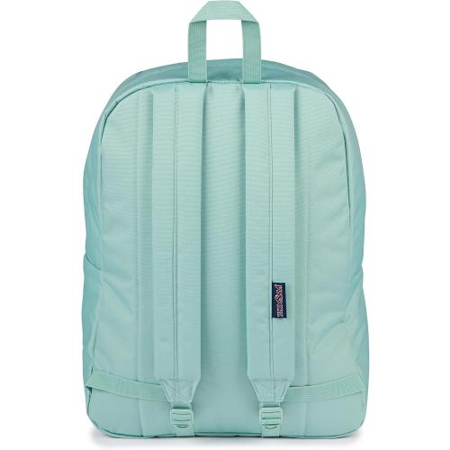 JanSport SuperBreak One Backpack - Durable, Lightweight Bag with 1 Main Compartment, Front Utility Pocket with Built-in Organizer, Premium Backpack, Faded Sage