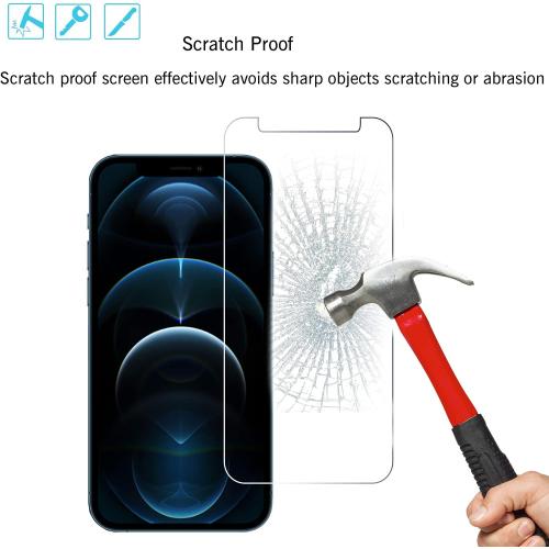 Ailun Screen Protector for iPhone 12 pro Max 2020 6.7 Inch 3 Pack Case Friendly Tempered Glass