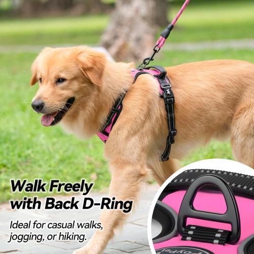 PoyPet No Pull Dog Harness Small with Front Clip & Neck Release Buckle
