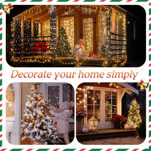 C7/e12 Christmas Light String Set, UL Listed C7 Christmas Light Strand Spool Stringer 12 Spacing Spool Wire for Patio Backyard Xmas Tree Roofline(100ft)