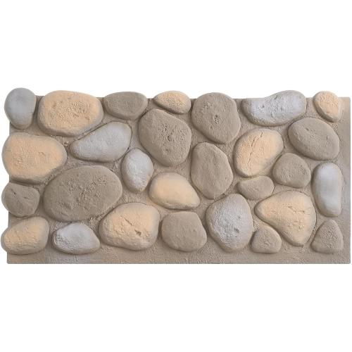 1 Pack PU Faux Stone Panel 47 w x 23.23 h x 2 d Artificial 3D Rock Veneer for Interior Exterior Wall Decor Stone Siding for Outdoor Home Improvement Projects