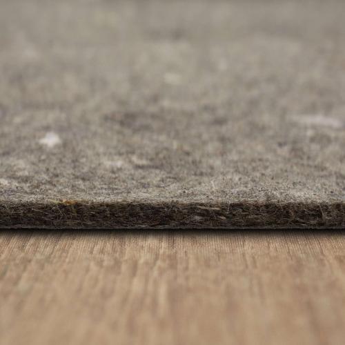 Mohawk Home 2' x 4' Non Slip Rug Pad Gripper 3/8 Thick Dual Surface Felt   Rubber Gripper - Safe for All Floors