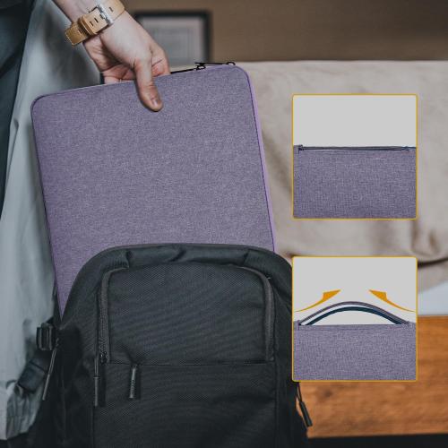 14 Inch Laptop Sleeve Case for HP Chromebook/Stream/Pavilion Plus 14, Lenovo IdeaPad, ASUS Vivobook Go, Dell Latitude Computer Bag, Ultra Violet