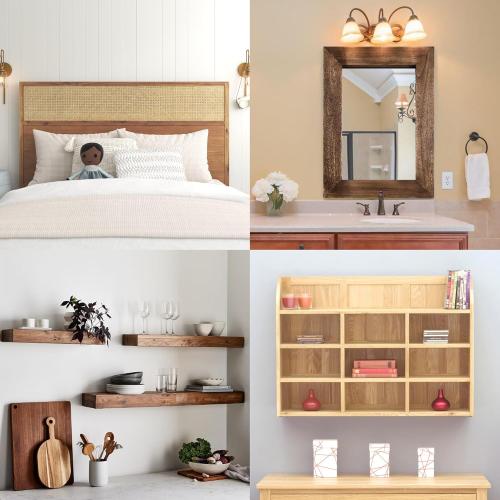 1 Pack French Cleat Picture Hanger 34 Inch Super Heavy Duty- Mirror Hanging Hardware kit Cabinet & Headboard Wall Mounting Brackets - Aluminum Z Bar Clip Hanger Supports 300 lbs