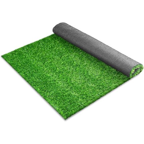 Artificial Grass Rug, 48 x 36 Fake Grass Mat for Dogs, Washable Dog Potty Training Grass Pee Pads with Drainage Holes, Large Green Turf Rugs for Patio, Outdoor, Indoor