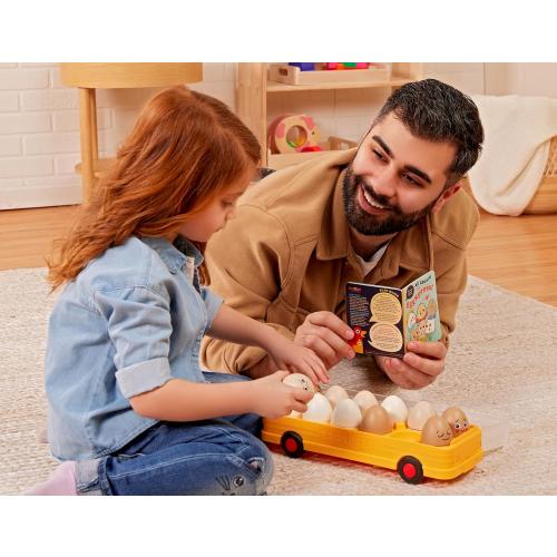 Battat Education – Matching Egg Toys for Toddlers – Color & Letter Recognition Sorting Game – Early Learning Educational Toys for 18  Months – Fun & Engaging Playtime