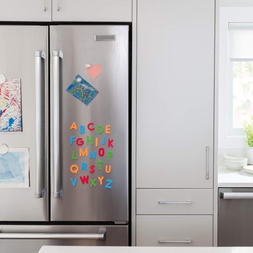 Magic Scholars ABC Magnetic Letters for Toddlers (3  Years) 130 Pcs Alphabet Magnets and Magnetic Numbers Gift Set, Large Letter Magnets for Fridge, ABC Magnets Educational Toy