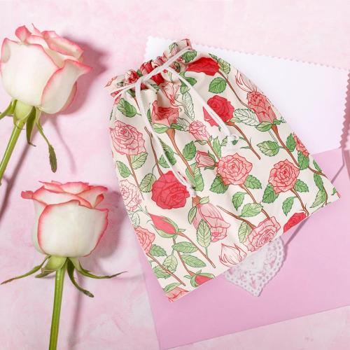 Drawstring Gift Bags,Extra Large 24x 20 | Premium Canvas Storage Bags | Reusable Fabric | Perfect for Baby Showers,Birthday Parties | Rosy