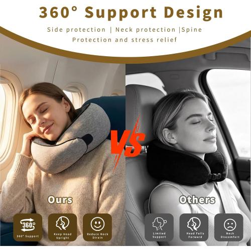 CosyRest Memory Foam Travel Neck Pillow