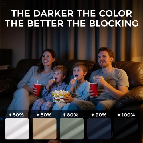 NICETOWN Sage Green Room Darkening Curtains 63 Inches Long 2 Panels for Living Room, Bedroom, Nursery Summer Thermal Insulated Blackout Drapes Grommet Noise Reducing Window Treatment, W40