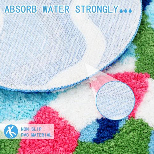 Drydiet Flip Flop Rug Summer Bathroom Cute Thongs Door Mat Decoration