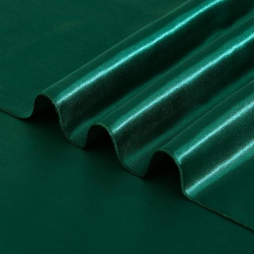 12 Pack Green Satin Table Runners, 12 x 108 Inches Silky Long Table Runner Decor, Bright Smooth Luxury Party Table Runner Decorations for Birthday Holiday Banquet