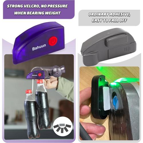 Vacuum Attachments Green Laser Light, Compatible with Dyson V8, V10, V11, V12, V15, Gen5 & All Vacuums, Deep Cleaning Supplies for Dog & Cat Owners, Reveal Hidden Dust on Hard Floor&Pet Hair (Purple)