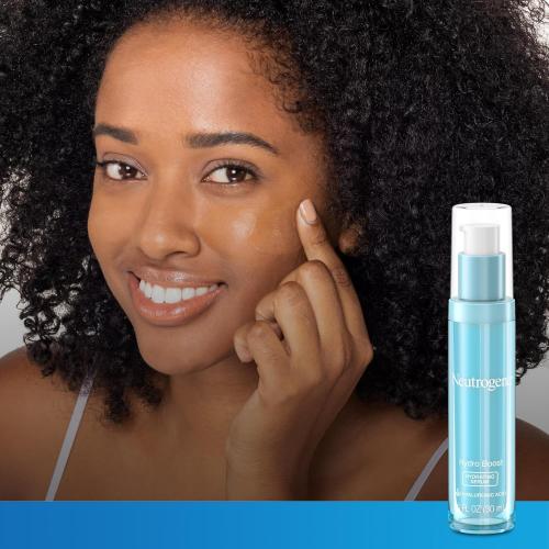 1oz Neutrogena Hydro Boost Hydrating Hyaluronic Acid Serum, Hydrating Face Moisturizer For Dry Skin, Oil-Free Non-Comedogenic Moisturizer, 1 FL OZ