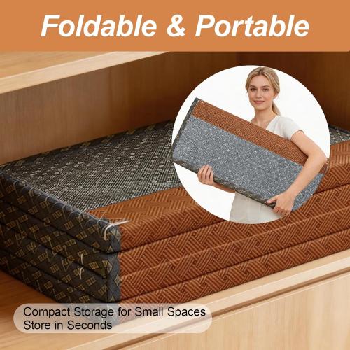 Japanese Tatami Mat, Tatami, Rug, Foldable Mattress, Roll up Rug, Japanese Floor Mattress, Floor Sleeping Japanese Futon Mattress, Meditation Yoga, Zen