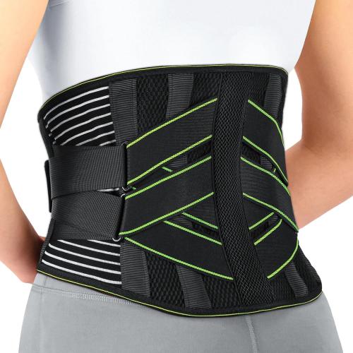 YAHA Back Brace for Lower Back Pain Relief for Women/Men with Lumbar Pad, Back Support Belt with 7 Stays for Heavy Lifting, Sedentariness, Breathable Lumbar Support for Herniated Disc, Sciatica - Size M