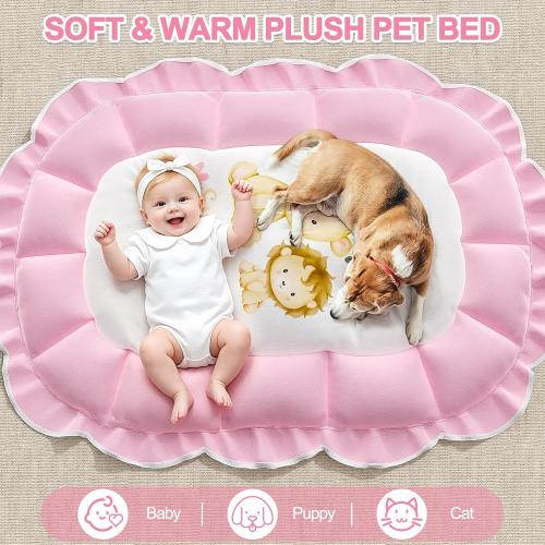 OCATO Baby Play Mat Tummy Time Mat Play Gym Activity Center Baby Girl Gifts | Baby Play Gym from Baby to Toddler Skills Development Baby Essentials Baby Shower Gifts Boy Girl for Babies