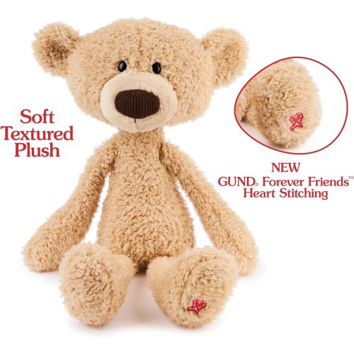 Color Beige GUND Toothpick Classic Teddy Bear, Premium Stuffed Animal for Ages 1 and Up, Beige