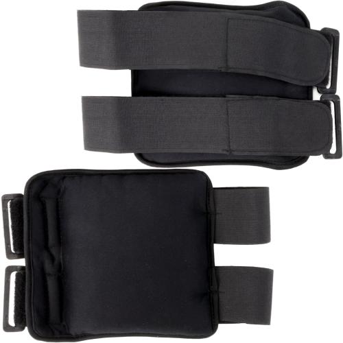 Crown Sporting Goods Ankle Weights, 1 Pair – Strength, Cardio, Fitness & Rehabilitation Equipment with Adjustable Strap & Storage Pouch (5 lbs.)