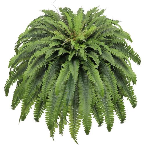 50 Fake Ferns Artificial Plants Large, 98 Fronds Artificial Ferns for Outdoors and Indoors, Suitable for Planter Garden Porch Office Decor